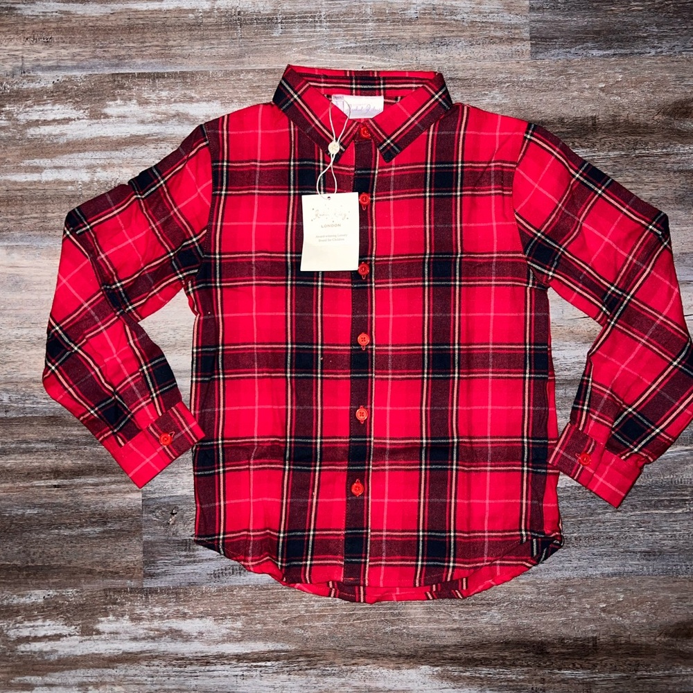 Rachel Riley Plaid Shirt